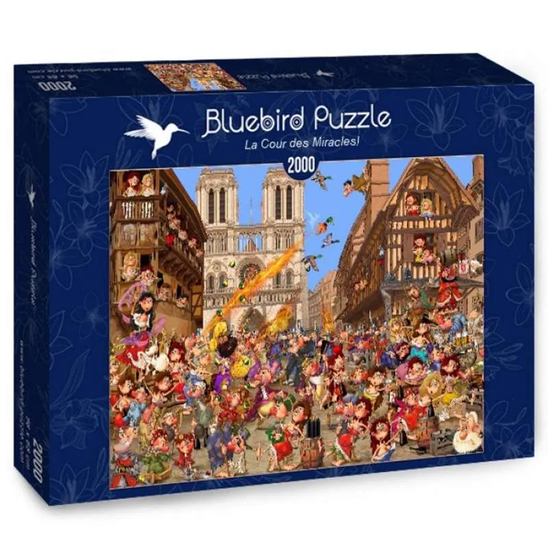 Bluebird Puzzle La Corte de los Milagros de 2000 piezas 70430