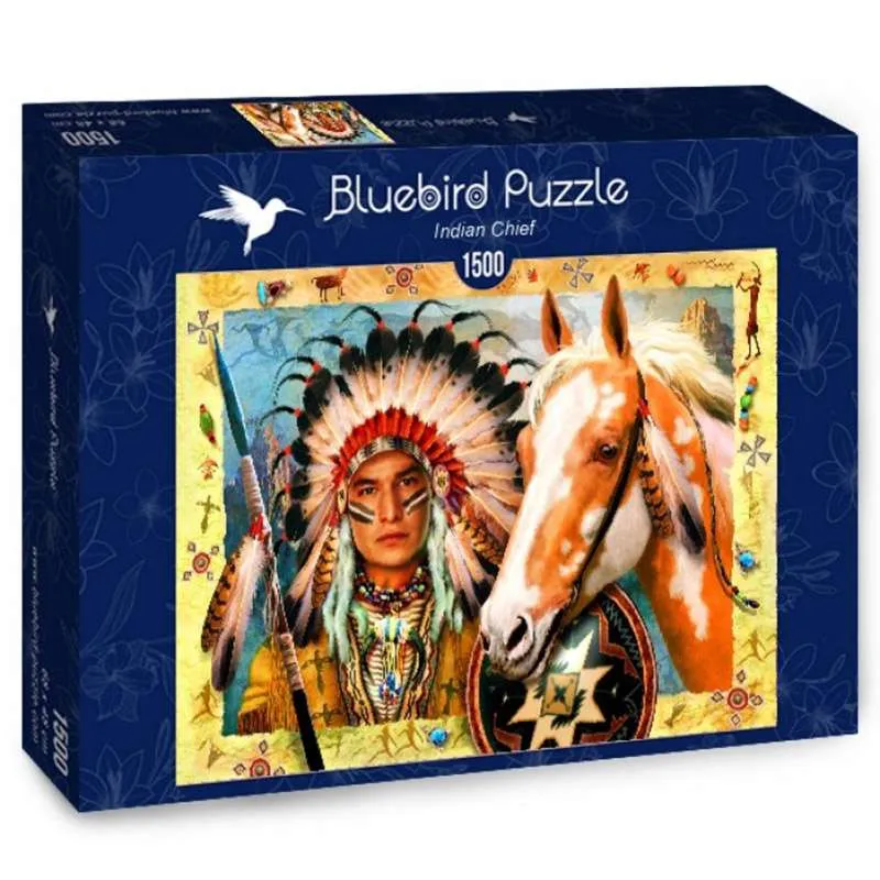 Bluebird Puzzle Jefe indio de 1500 piezas 70284