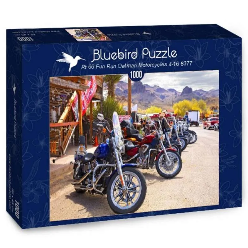 Bluebird Puzzle Ruta 66 Oatman Motorcycles de 1000 piezas 70067