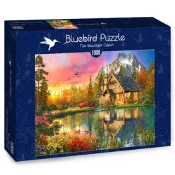 Bluebird Puzzle La cabaña de la montaña de 1000 piezas 70505