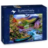 Bluebird Puzzle Paraiso en la tierra de las montañas de 1500 piezas 70210