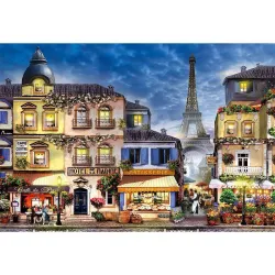 Puzzle de madera Desayuno en Paris 75 piezas Wooden City