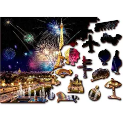 Puzzle de madera París de Noche 300 piezas Wooden City