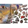 Puzzle de madera Primavera en Paris 300 piezas Wooden City