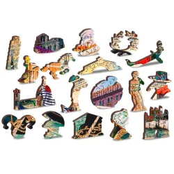Puzzle de madera Carnaval de Venecia 150 piezas Wooden City