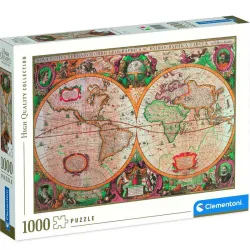 Clementori puzzle 1000. Mapa antiguo