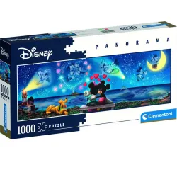 Puzzle Clementoni Panorama Mickey y Minie de 1000 piezas 39449