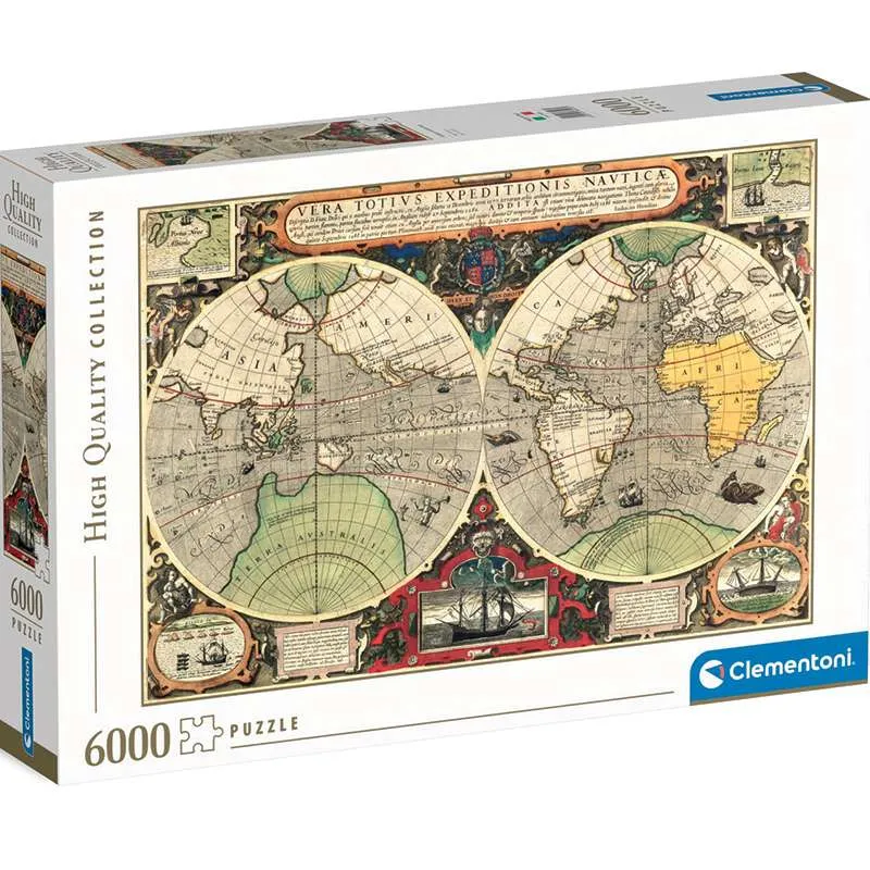 Puzzle Clementoni Mapa náutico antiguo 6000 piezas 36526
