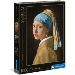 Puzzle Clementoni La chica de la perla, Vermeer 1000 piezas 39614