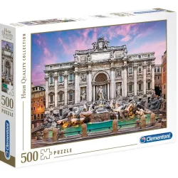 Puzzle Clementoni Fontana de Trevi, Roma 500 piezas 35047