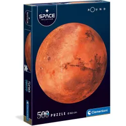 Puzzle Clementoni Redondo NASA Marte 500 piezas 35107