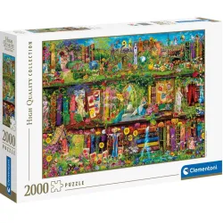 Puzzle Clementoni Estantería de jardín 2000 piezas 32567