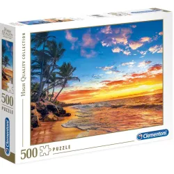 Puzzle Clementoni Playa paradisíaca 500 piezas 35058