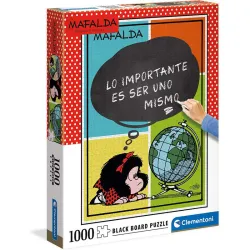 Puzzle Clementoni Pizarra Mafalda, Quino 1000 piezas 39629