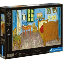 Puzzle Clementoni La habitación de Arlés, Van Gogh 1000 piezas 39616