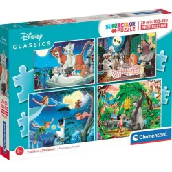 Puzzle Clementoni Disney Classic 20-60-100-180 piezas 21414