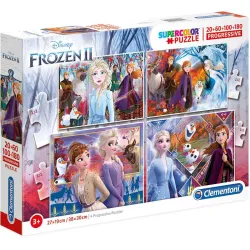 Puzzle Clementoni Frozen II 20-60-100-180 piezas 21411