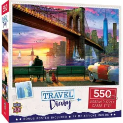 Puzzle MasterPieces Romance en Nueva York de 550 piezas 32122