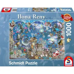 Puzzle Schmidt Cielo azul de la noche de 1000 piezas 59947