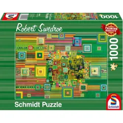 Puzzle Schmidt Unidad flash verde de 1000 piezas 59930