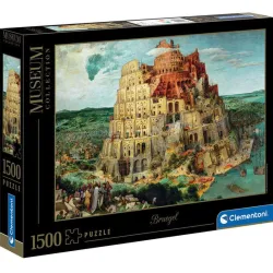 Puzzle Clementoni La torre de Babel, Bruegel 1500 piezas 31691