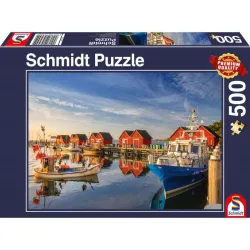 Puzzle Schmidt Puerto pesquero de Weisse Wiek de 500 piezas 58955