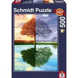Puzzle Schmidt El árbol de las estaciones de 500 piezas 58223