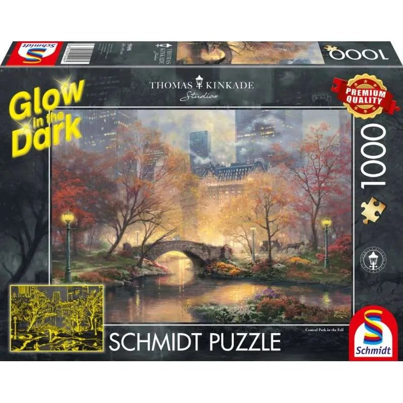 Puzzle Schmidt Central Park en otoño de 1000 piezas 59496