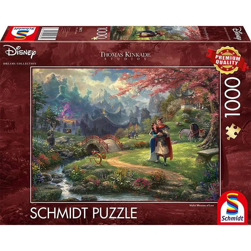 Puzzle Schmidt Disney, Mulán de 1000 piezas 59672