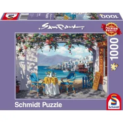 Puzzle Schmidt Encuentro en Mykonos de 1000 piezas 59396