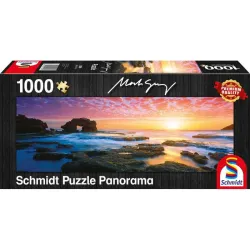 Puzzle Schmidt Panorámico Atardecer en la bahía de Bridgewater , Australia de 1000 piezas 59289