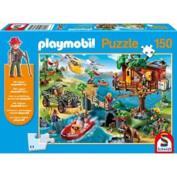 Puzzle Schmidt Playmobil La casa del árbol de 150 piezas 56164
