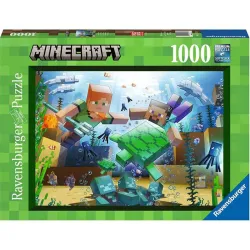 Puzzle Ravensburger Minecraft Mosaic de 1000 Piezas 171873