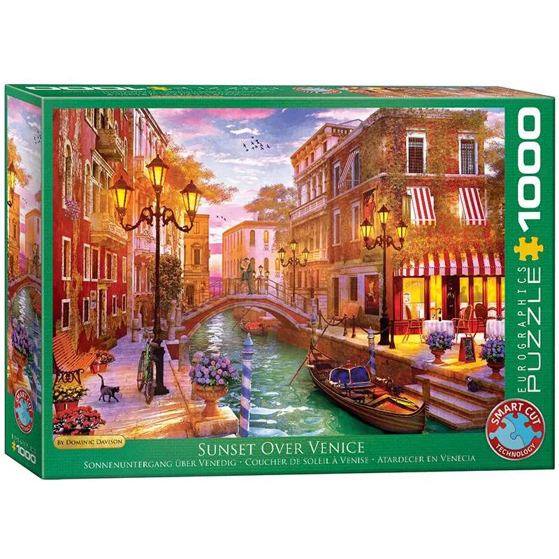 Puzzle Eurographics 1000 piezas Atardecer en Venecia 6000-5353