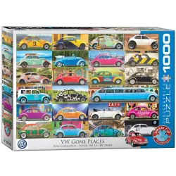 Puzzle Eurographics 1000 piezas VW de paseo 6000-5422