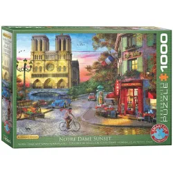 Puzzle Eurographics 1000 piezas Notre Damme, París (Dominic Davison) 6000-5530