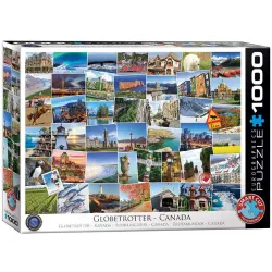 Puzzle Eurographics 1000 piezas Trotamundos: Canadá 6000-0780