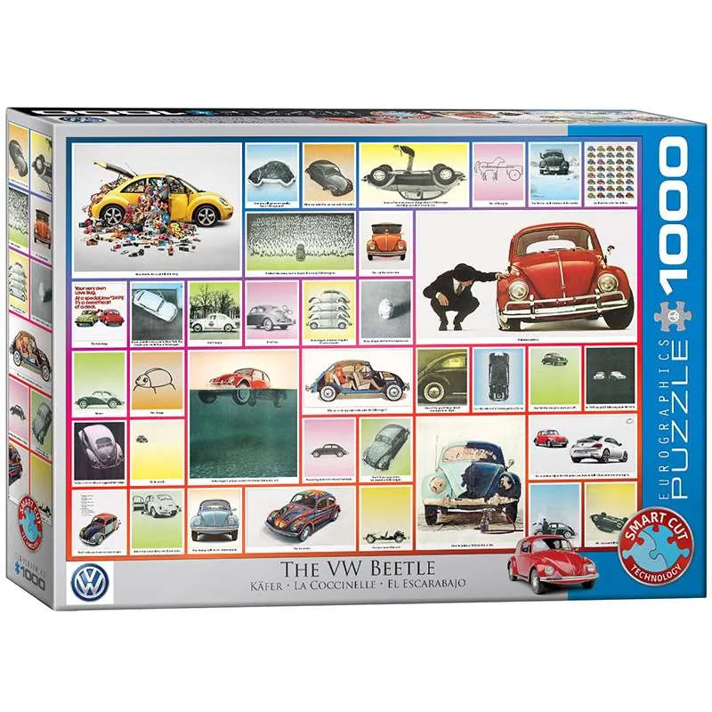 Puzzle Eurographics 1000 piezas El VW Volkswagen escarabajo 6000-0800
