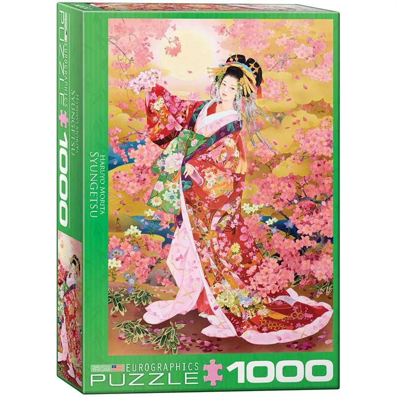 Puzzle Eurographics 1000 piezas Geisha Syungetsu 6000-0984