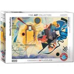 Puzzle Eurographics 1000 piezas Amarillo, rojo, azul (Kandinsky) 6000-3271