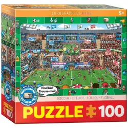 Puzzle Eurographics Kids 100 piezas Fútbol 6100-0476