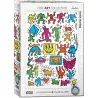 Puzzle Eurographics 1000 piezas Collage Keith Haring 6000-5513