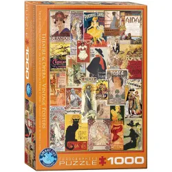 Puzzle Eurographics 1000 piezas Antiguos Carteles de Teatro y Ópera 6000-0935