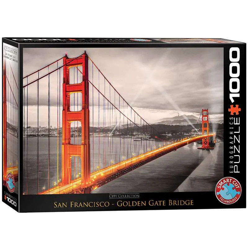 Puzzle Eurographics 1000 piezas Puente Golden Gate de San Francisco 6000-0663