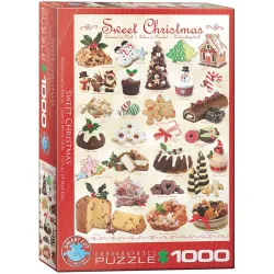 Puzzle Eurographics 1000 piezas Postres de Navidad 6000-0433