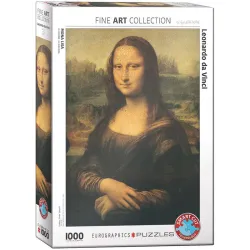 Puzzle Eurographics 1000 piezas Mona Lisa, da Vinci 6000-1203