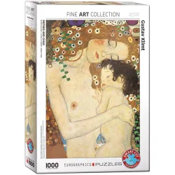 Puzzle Eurographics 1000 piezas Madre y niño detalle, Klimt 6000-2776