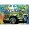 Puzzle Eurographics 550 piezas Jeep Militar Lata 8551-5598