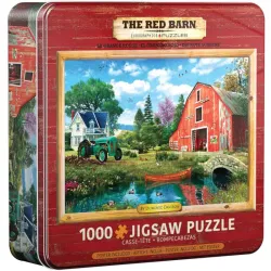 Puzzle Eurographics 1000 piezas El granero rojo Lata 8051-5526