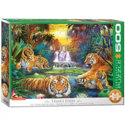 Puzzle Eurographics XXL 500 piezas El edén del tigre 6500-5457